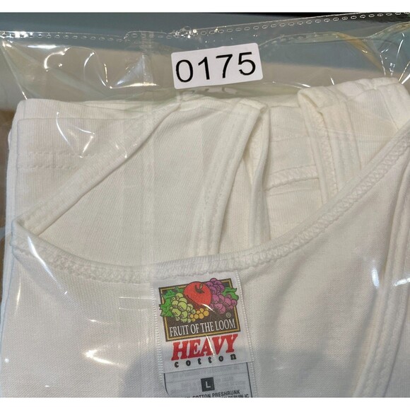 Mens White Tank Top The Club Orlando Tank Top Large White Tank Top Mens Large FL - Picture 5 of 5